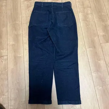 다크 네이비 와이드 데님 베트남 제조