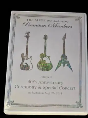 THE ALFEE 40주년 프리미엄 멤버즈 혜택 DVD Vol.6