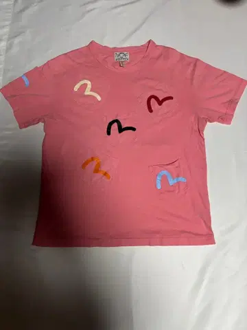 에비수 에비수 evisu 티셔츠 메니 포켓