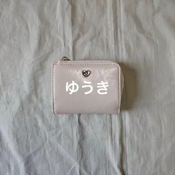 FENNEC 하트 3단 폴더형 지갑 핑크