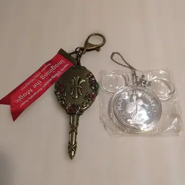 도날드 미녀와 야수 도쿄 디즈니랜드 키링 세트