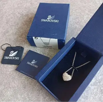 인기 파베 [ SWAROVSKI ] 스와로브스키 하트 리버서블 목걸이