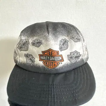 Harley Davidson 캡 화이트/블랙