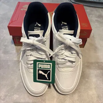 PUMA 스니커즈 24.5cm 화이트 네이비