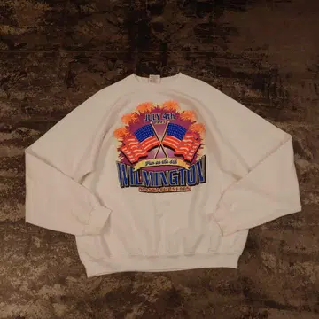 Hanes USA제 90s 맨투맨 화이트 XXL 4790