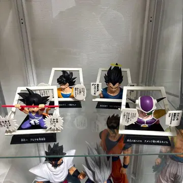 드래곤볼 40주년 제1탄 만화 스트럭처 4종 크리링 제외