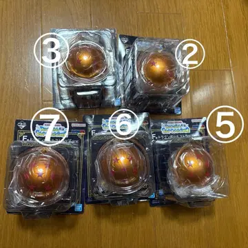 드래곤볼 제일복권 F상 드래곤볼 스트랩 x 5