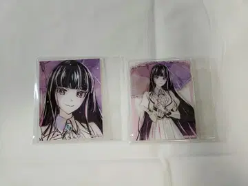 락 레이디 아크릴 카드 쿠로가네 오토하