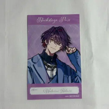 니지산지 VOLTACTION 미니 앨범 특전 포토 카드 와타라이 히바리