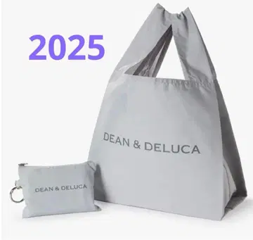 DEAN & DELUCA 파우치 포함 에코백 그레이
