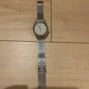 실버 메쉬 팔찌 손목시계 SEIKO