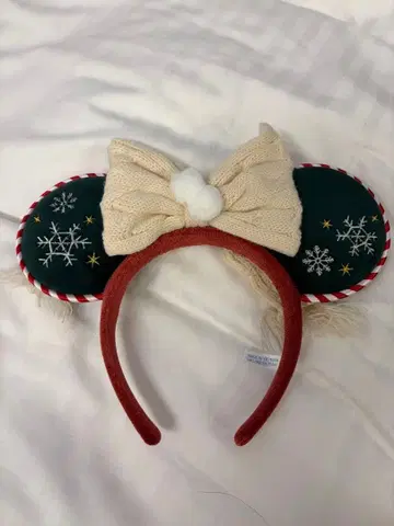 Disney CHRISTMAS 미키 귀 머리띠