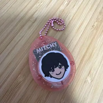 MITCHY 글리터 키링 핑크