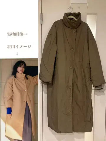 [ 1일 한정 sale ] 충전솜 오버 사이즈 코트 3way 코트