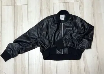 GYDA 인조 가죽 자켓 블루종