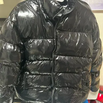 godsavage 블랙 다운 자켓 L