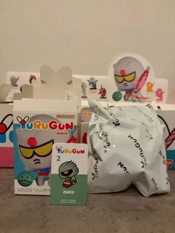 GUNDAM wave1 피규어 YuRuGuN 건 건담