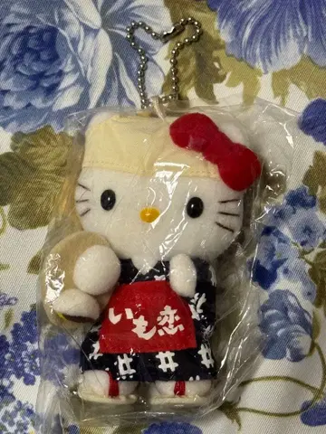 헬로키티 이모코이무스메 유카타 키링 볼체인