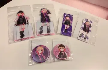 데레스테 니노미야 아스카 TRAVAS 한정판 아크릴 스탠드 캔뱃지 6점