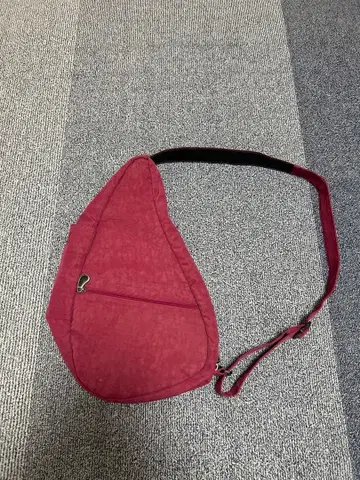 헬시백백 S 텍스처드 나일론 로즈힙 피그