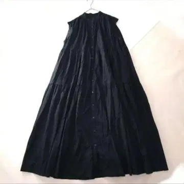 컨디션 최상 베이크루즈 2024년제 티어드 원피스 코튼 100% F