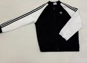 adidas 아디다스 트랙 자켓 블랙/화이트 S 사이즈