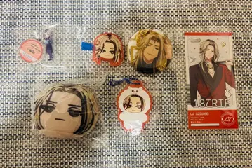 에이트리 레이코 아사한 R1ze 오만쥬 미니코레 키링 캔뱃지