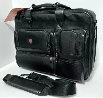 [ 미사용품! ] 대용량 비즈니스 백 블랙 택 포함