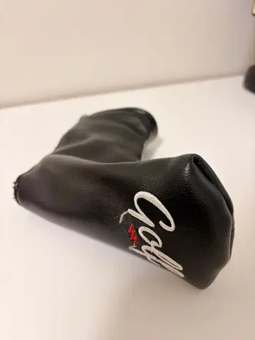 RUFFLOG 퍼터용 골프헤드커버 블랙