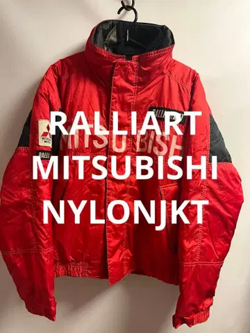 RALLIART MITSUBISHI 플리스 라이너 나일론 자켓