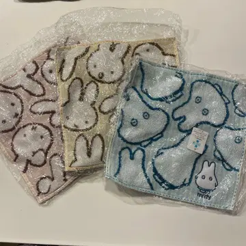 택 포함 새상품 미피 타월 손수건 3개 세트