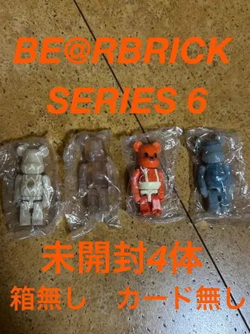 BE@RBRICK 시리즈 6 미개봉 4체 세트