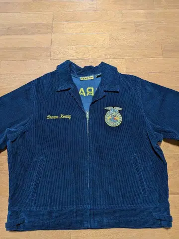 코듀로이 집업 자켓 NEBRASKA FFA 자켓 46