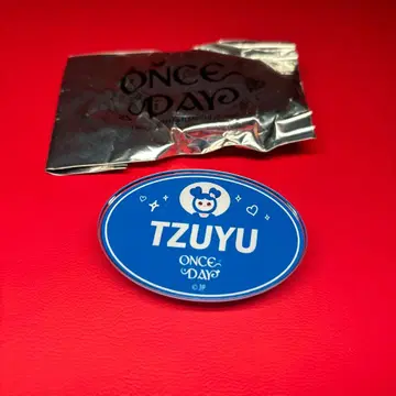 TWICE ONCE DAY 팬미팅 랜덤 네임 배지