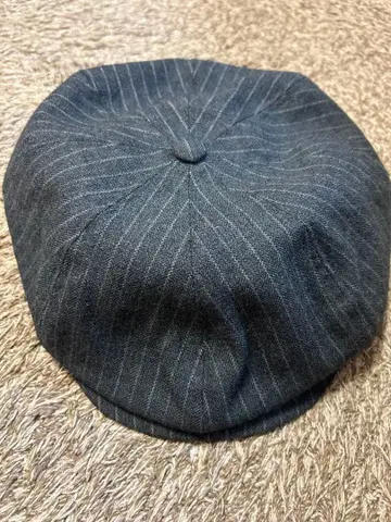 드라이 본즈 스트라이프 헌팅 캡 다크 그레이