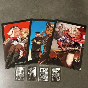 올크센 왕국사 클리어 파일 스티커 묶음 판매