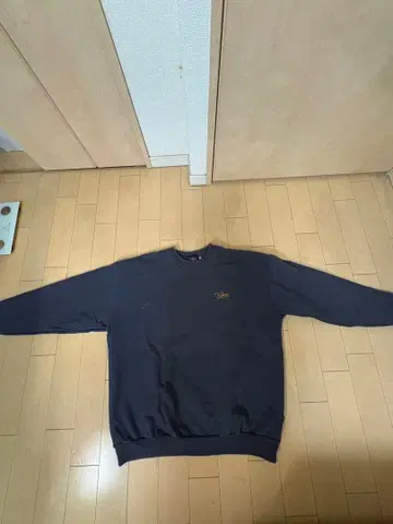 Keboz 1986 로고 다크 그레이 맨투맨