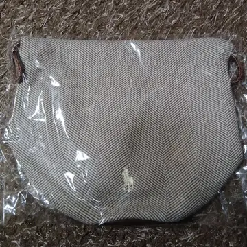 폴로 랄프 로렌 헤링본 스트링 백