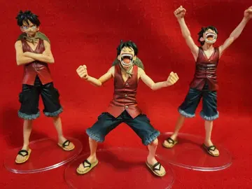 원피스 드라마틱 쇼케이스 루피 피규어 3종 세트