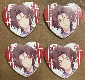 플러스메이트 AGF 하트 캔뱃지 사토미