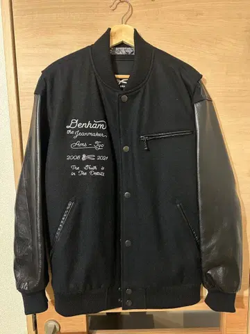 DENHAM 스타디움 점퍼 L size