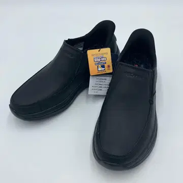 [ 미사용 ] 스케쳐스 슬립인즈 가죽 신발 슬립온 메모리폼