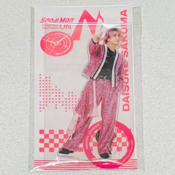 SnowMan Snow Man ON 아크릴 스탠드 사쿠마 다이스케