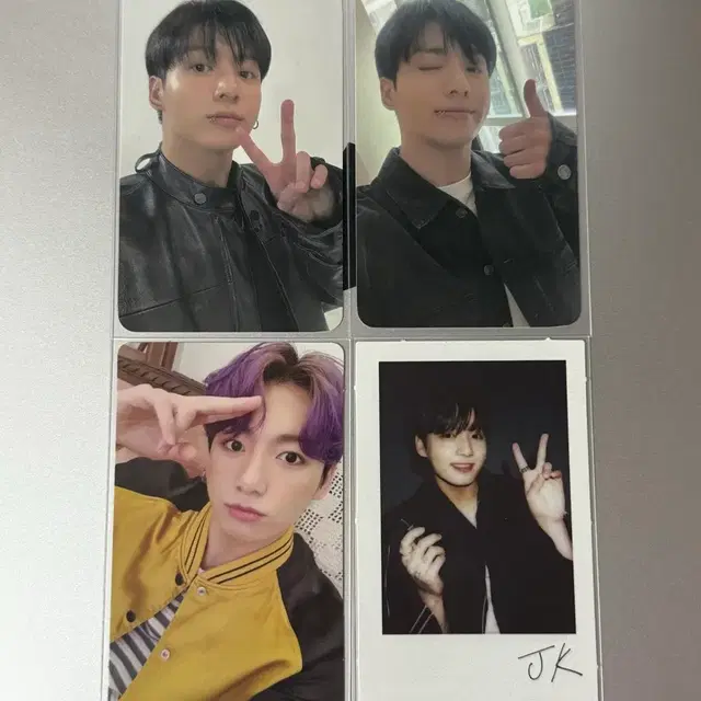 방탄소년단 정국 골든 미공포 데코키트 포토북 포카 포토카드