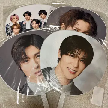 SnowMan 메구로 렌 와타나베 쇼타 부채 묶음 판매