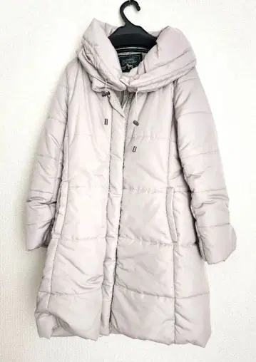 zootie 충전솜 퀼팅 롱 코트