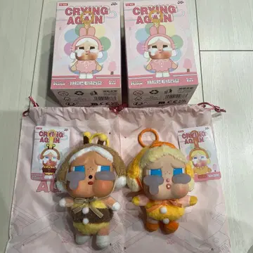 POPMART 하치 오리 CRYBABY Crying Again