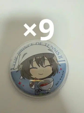 테니스의 왕자님 후지 슈스케 세가 콜라보 카페 SD 캔뱃지