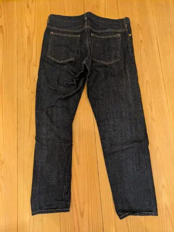 일본제 다크 블루 스트레이트 데님