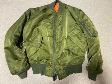 90s ALPHA 알파 MA-1 자켓 USA제 올리브 카키